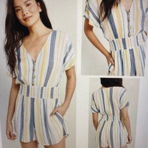 Abercrombie & Fitch Striped romper Size XS